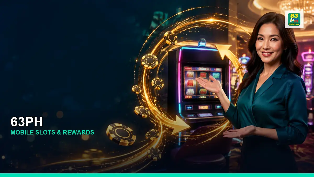 63PH mobile slots promotion for Philippine players